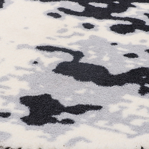 Handcrafted traditional Indian carpet with intricate heritage design
